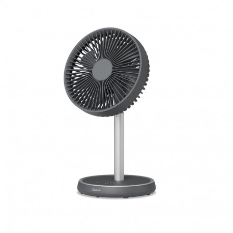Duux põrandaventilaator Rize Flex 10W diameeter 21cm 4 kiirust võnkuv, hall