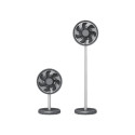 Duux Fan | Rize Flex | Stand Fan | Grey | Diameter 21 cm | Number of speeds 4 | Oscillation | 10 W |