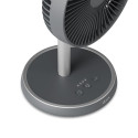 Duux Fan | Rize Flex | Stand Fan | Grey | Diameter 21 cm | Number of speeds 4 | Oscillation | 10 W |