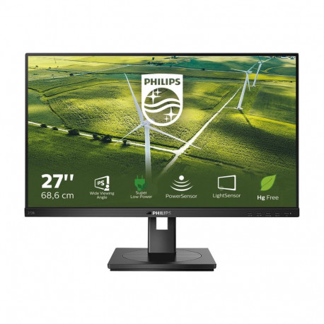 Philips | 272B1G/00 | 27 " | IPS | 16:9 | 75 Hz | 4 ms | 1920 x 1080 pixels | 250 cd/m² | HDMI ports