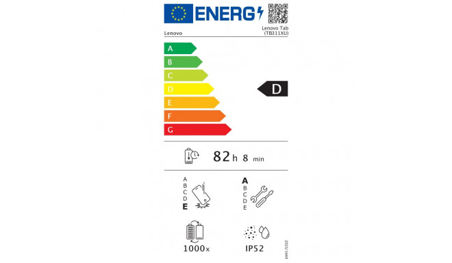 Lenovo Tab (ilma toiteadapterita) | TB311XU | 10.1" | luna hall | IPS | 1920 x 1200 pikslit | MediaT