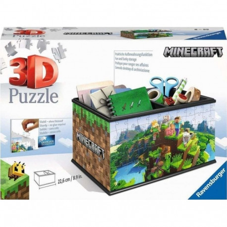 Ravensburger 3D Pusle 216 tükki Minecraft Karp