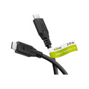 Goobay USB-C™ Cable, USB4™, 100 W, 20 Gbit/s, Power Delivery, 2 m, Black | Goobay