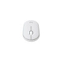 Logitech Pebble 2 M350s Wireless Mouse, RF Wireless + Bluetooth, 4000 DPI, Tonal White
