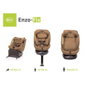 4Baby car seat Enzo-Fix 40-150 cm mokka I-SIZE