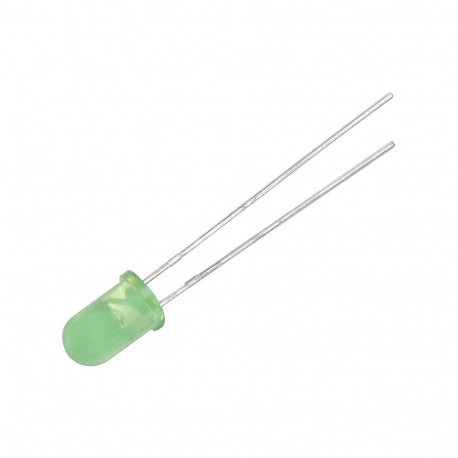 6024# diood led 5 mm roheline matt