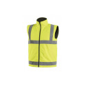 Divpusēja brīdinājuma veste, augsta redzamība, ūdensizturīga, izmērs L, HT5K245-L, HOGERT