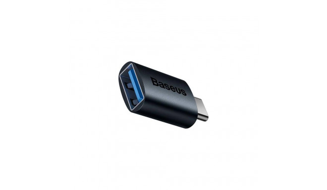 Baseus Ingenuity USB-C to USB-A adapter OTG (blue)