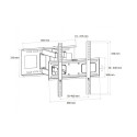 TV Mount - ART AR-80 65" Wall Mount Black