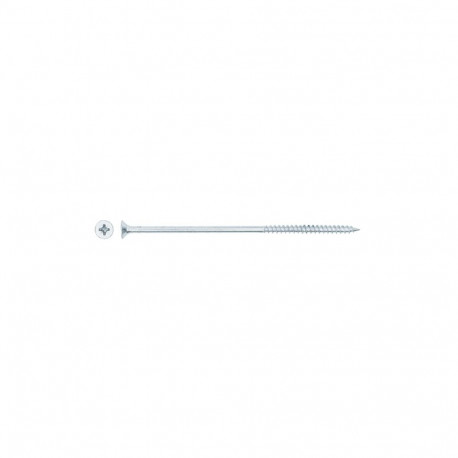 puitlaastplaadi kruvi 6.0x150/72 valge tsink 4 tk