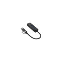 Conceptronic DONN07BA USB to Gigabit Network Adapter with 3-Port USB Hub, USB-A x 3, Wake-on-LAN, 2-