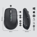 "Logitech MX Anywhere 3 Kabelos + Bluetooth 4000DPI graphit"
