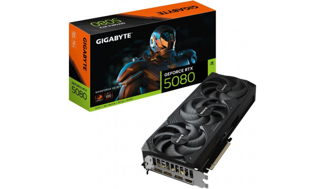 "RTX 5080 16GB Gigabyte Windforce OC SFF GDDR7 3Fan"