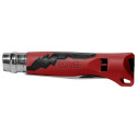 Opinel No. 07 Outdoor Junior punane vilega