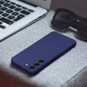 SOFT case for SAMSUNG S25 Edge dark blue