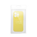 Case SILICONE 2mm for IPHONE 16e (SE 4 2025) lemon