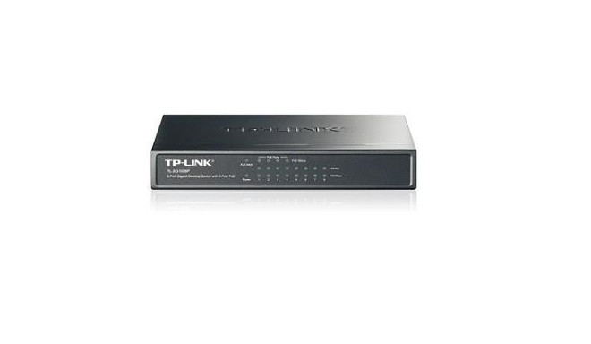Switch|TP-LINK|8x10Base-T / 100Base-TX / 1000Base-T|TL-SG1008P