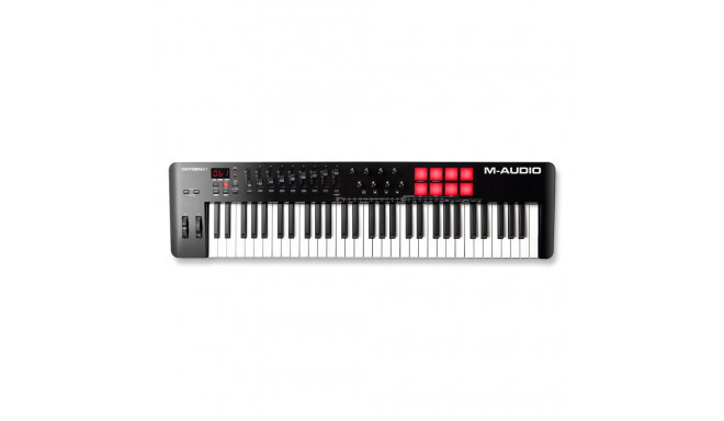 M-AUDIO Oxygen 61 (MKV) MIDI klaviatuur 61 klahvi USB must