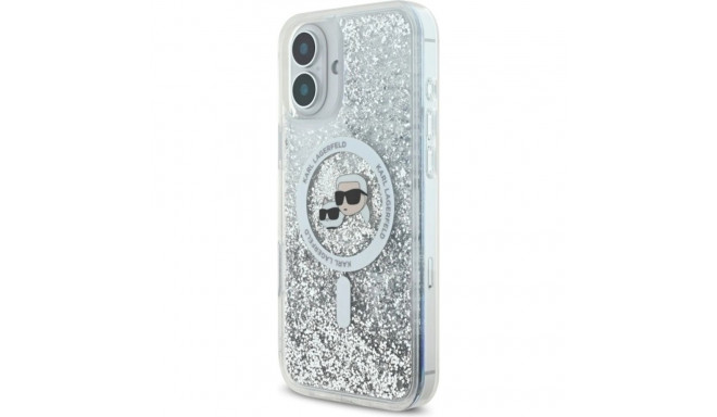 Karl Lagerfeld KLHMP16MLGKCSGH läbipaistev tagakaas iPhone 16 Plus Apple TPU/PC