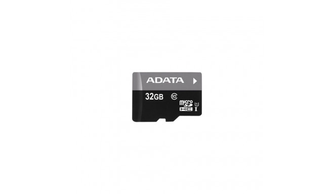 ADATA | Premier UHS-I | 32 GB | microSDHC | Flash memory class 10 | Adapter
