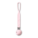 Babyono soother holder silicone pink1469/01