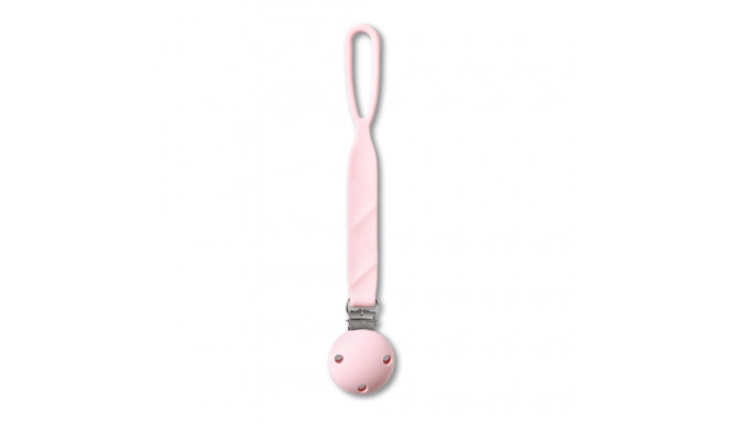 Babyono soother holder silicone pink1469/01