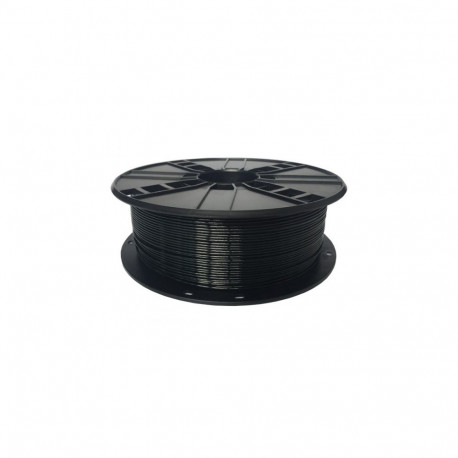 Gembird Filament PETG 1.75mm Black 3DP-PETG1.75-01-BK 1KG