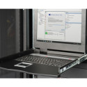 LCD Console 19inch KVM touchpad US keyboard