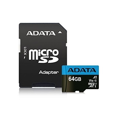 Memory card microSD Premier 64GB UHS1/CL10/A1+adapter