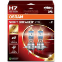 OSRAM NIGHT BREAKER 220 H7 auto halogeenpirn 2 tk