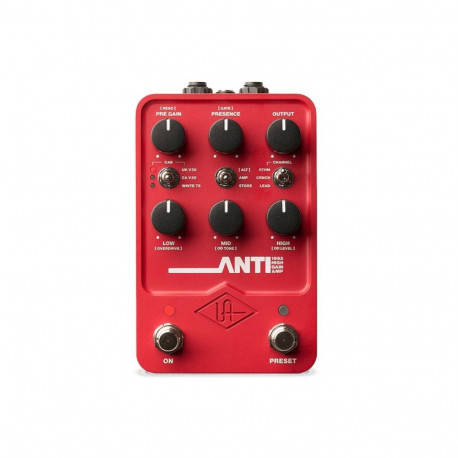 Universal Audio kitarriefekt UAFX Anti 1992 High Gain võimendi
