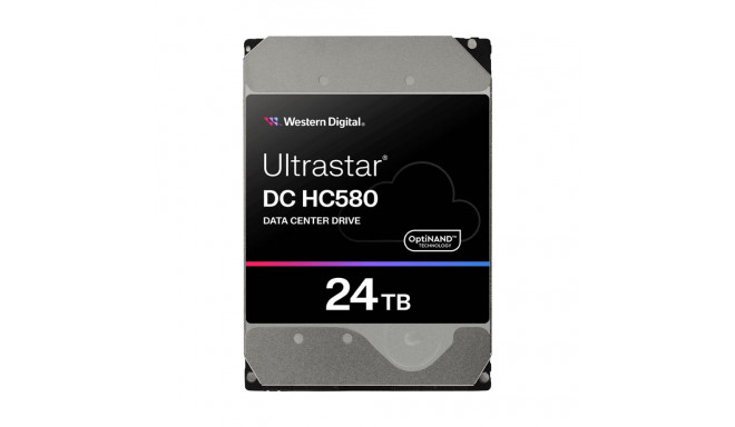 Western Digital Ultrastar DC HC580 sisemine kõvaketas 24 TB 7200 p/min 512 MB 3.5" SAS