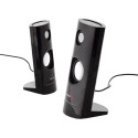 Audiocore AC860 valjuhääldi 2-suunaline 4 W Must Juhtmega