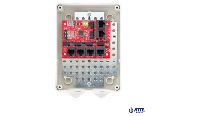 6-porti PoE ATTE xPoE-6-11-S3 lüliti