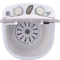 Adler AD 8055 washing machine Top-load 3 kg Cream, White