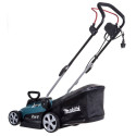 Makita ELM3320 muruniiduk Lükatav muruniiduk Must, Türkiissinine AC