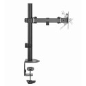 Gembird MA-D1-03 monitor mount / stand 81.3 cm (32") Desk Black