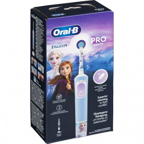 Oral-B Vitality PRO Kids Frozen Electric Toothbrush, Blue