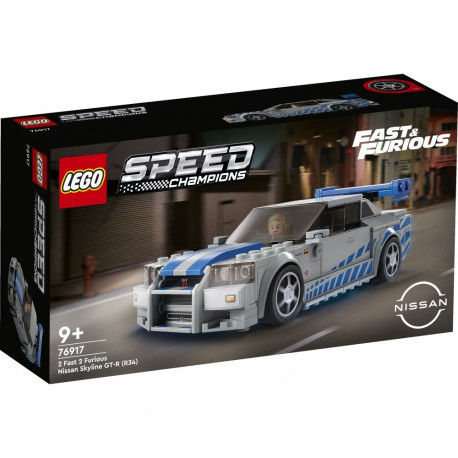 LEGO Speed Champions 2 Fast 2 Furious Nissan Skyline GT-R (R34)