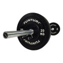 Raskusketas TUNTURI Training Bumper Plate, 50 mm, 20 kg