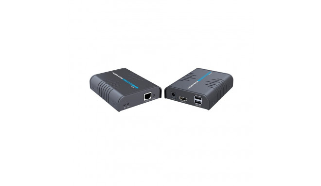 PremiumCord HDMI extender + USB, 120m, over LAN, uncompressed and zero latency