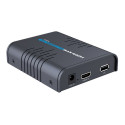 PremiumCord HDMI extender + USB, 120m, over LAN, uncompressed and zero latency PremiumCord HDMI extender + USB, 120m, over LAN, uncompressed and zero latency