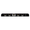 PremiumCord HDMI 2.0 splitter 1-4 Ports, 4K x 2K/60Hz, FULL HD, 3D, black