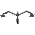 Dual Monitor Mount Flexfor monitors 17 - 32 inches (43-81 cm)