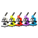 Mikroskops ar Eksperimentālo Komplektu K50 Levenhuk Rainbow 2L 40x - 400x Debesu Zilā Krās