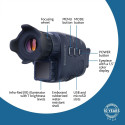 Discovery Night ML10 Monoculars with Tripod