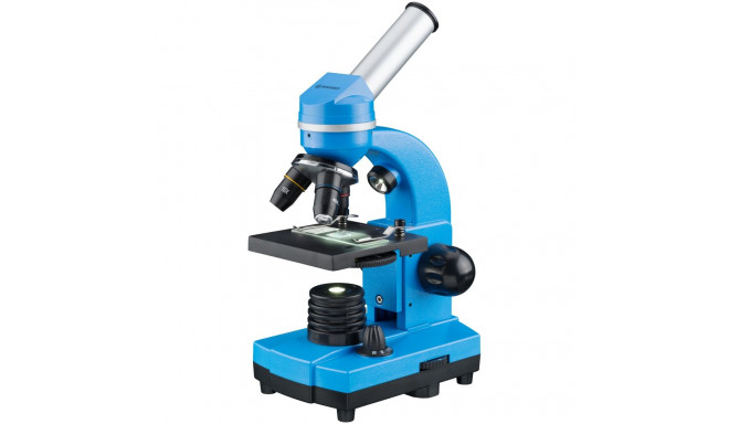 Microscope Bresser Junior Biolux SEL 40–1600x, blue