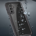 Waterproof case SHELLBOX A16 for SAMSUNG A16 black