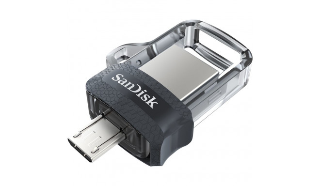 "STICK 256GB USB3.0/microUSB SanDisk Ultra Dual Grey"