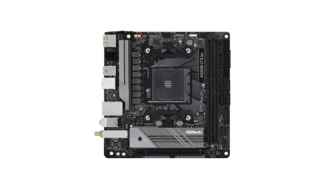 ASRock A520M-ITX/AC | Processor family AMD | Processor socket AM4 | DDR4 | Supported hard disk drive